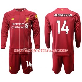 Maillot/Tenue Liverpool Henderson 14 Enfant Domicile 2019/2020 Manche Longue